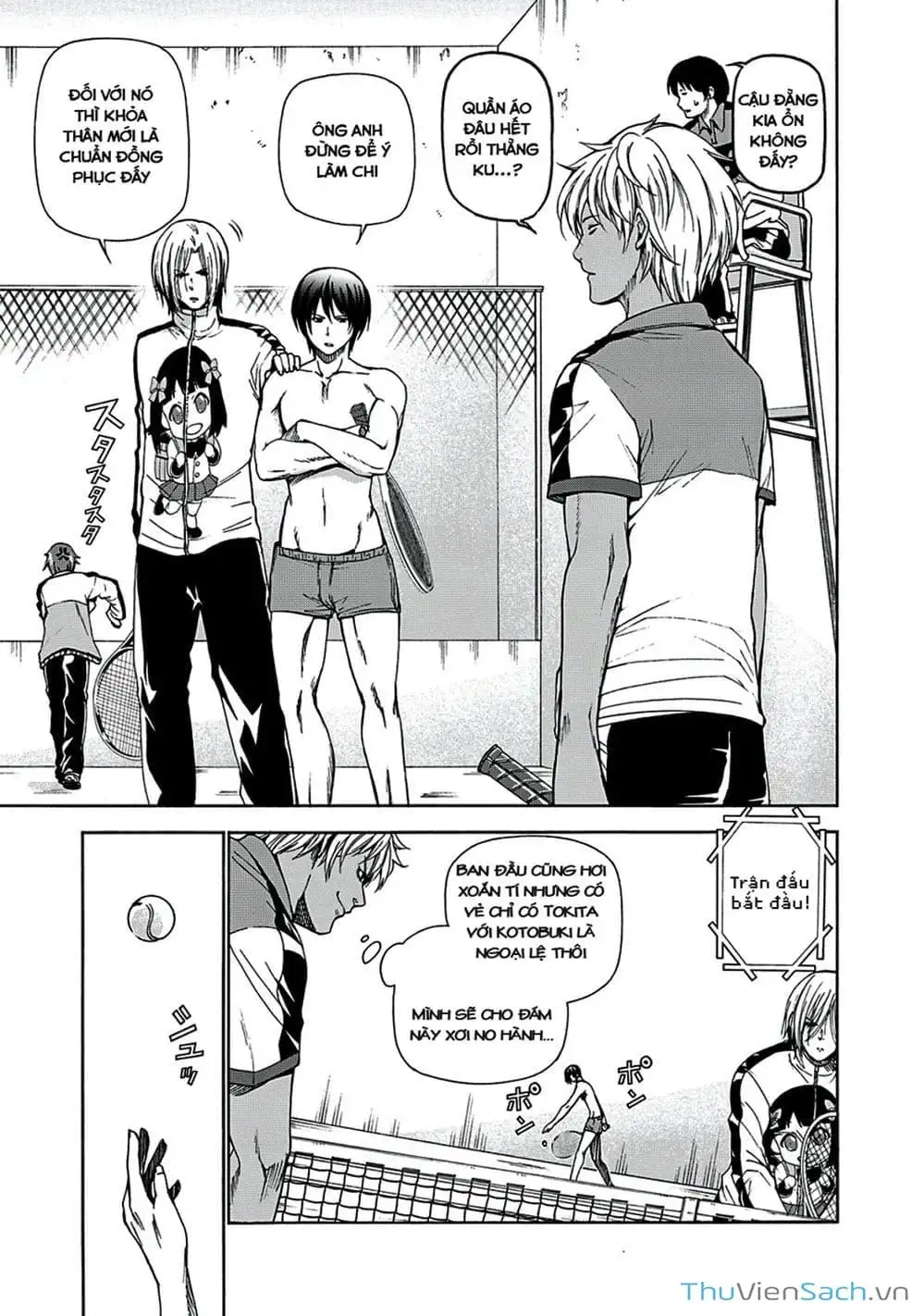 Truyện Tranh Cô Gái Thích Lặn - Grand Blue trang 3