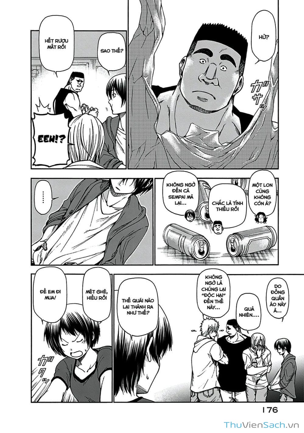 Truyện Tranh Cô Gái Thích Lặn - Grand Blue trang 3