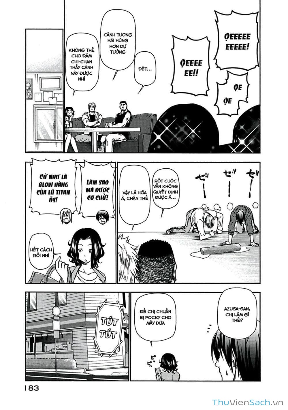 Truyện Tranh Cô Gái Thích Lặn - Grand Blue trang 3