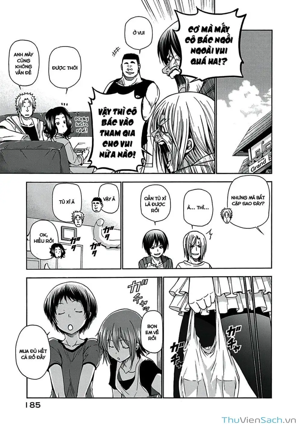 Truyện Tranh Cô Gái Thích Lặn - Grand Blue trang 3