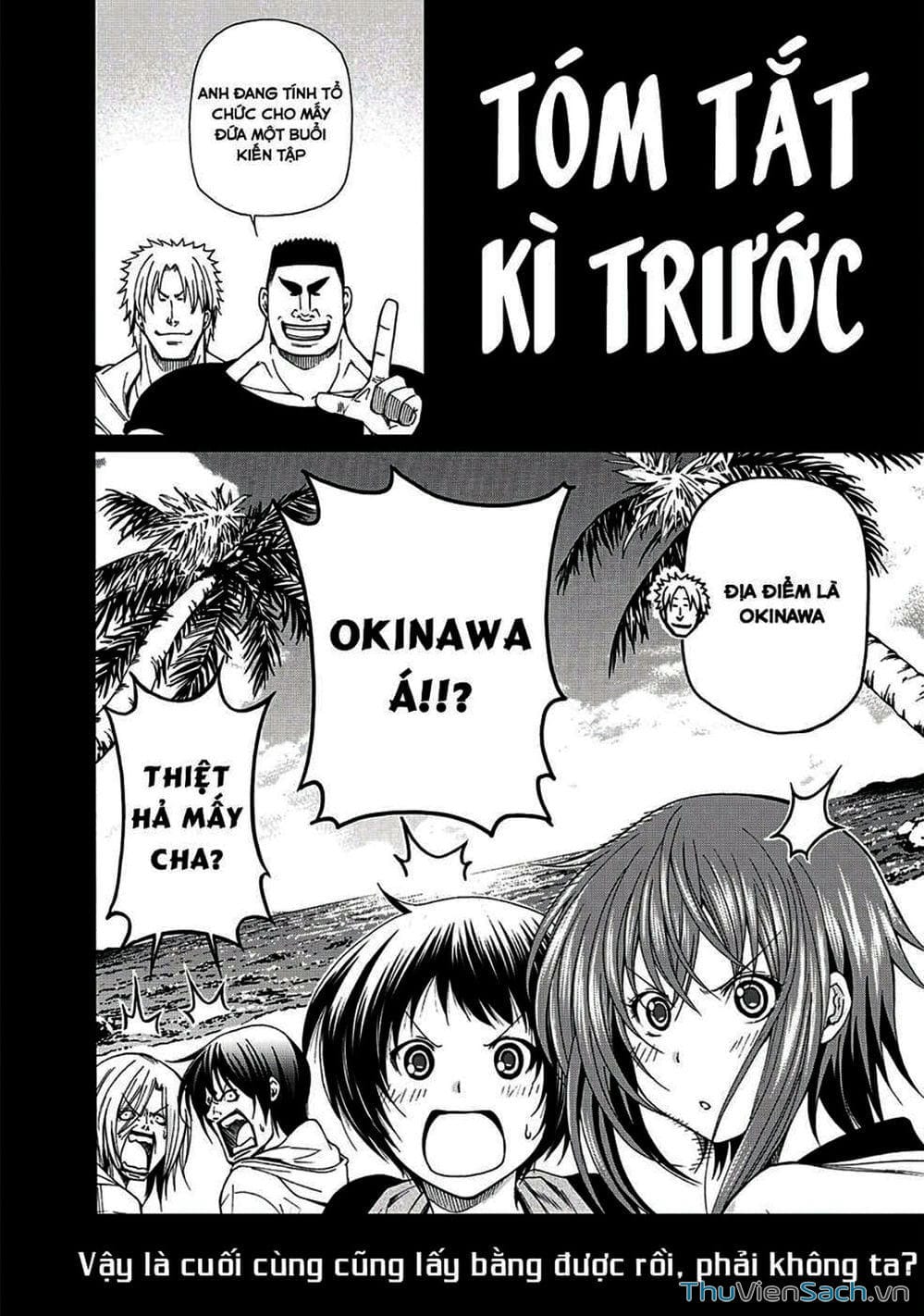 Truyện Tranh Cô Gái Thích Lặn - Grand Blue trang 3