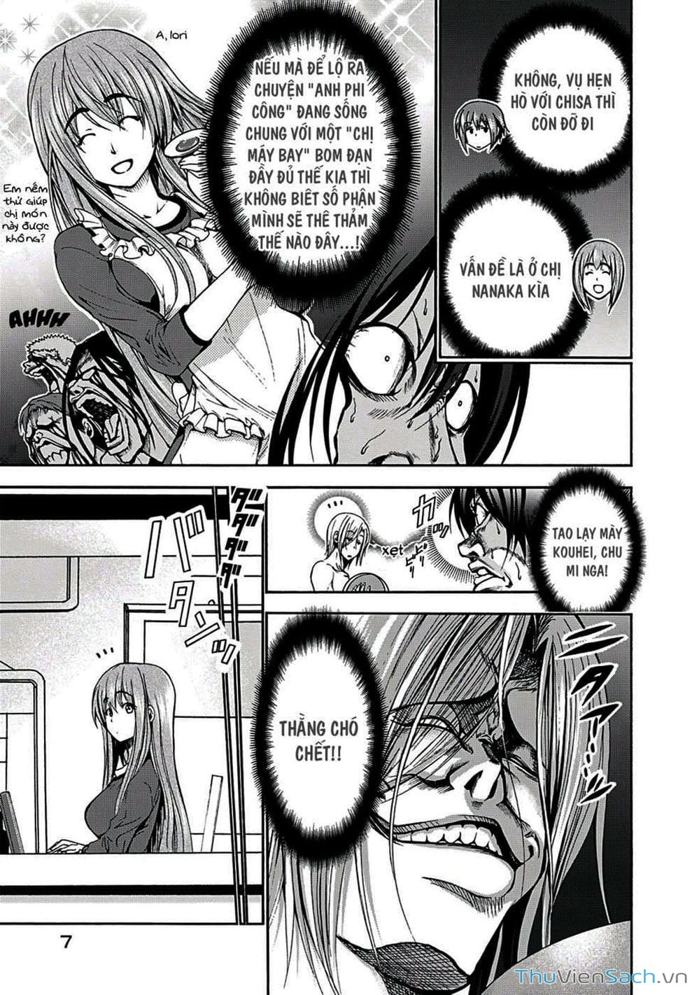 Truyện Tranh Cô Gái Thích Lặn - Grand Blue trang 3