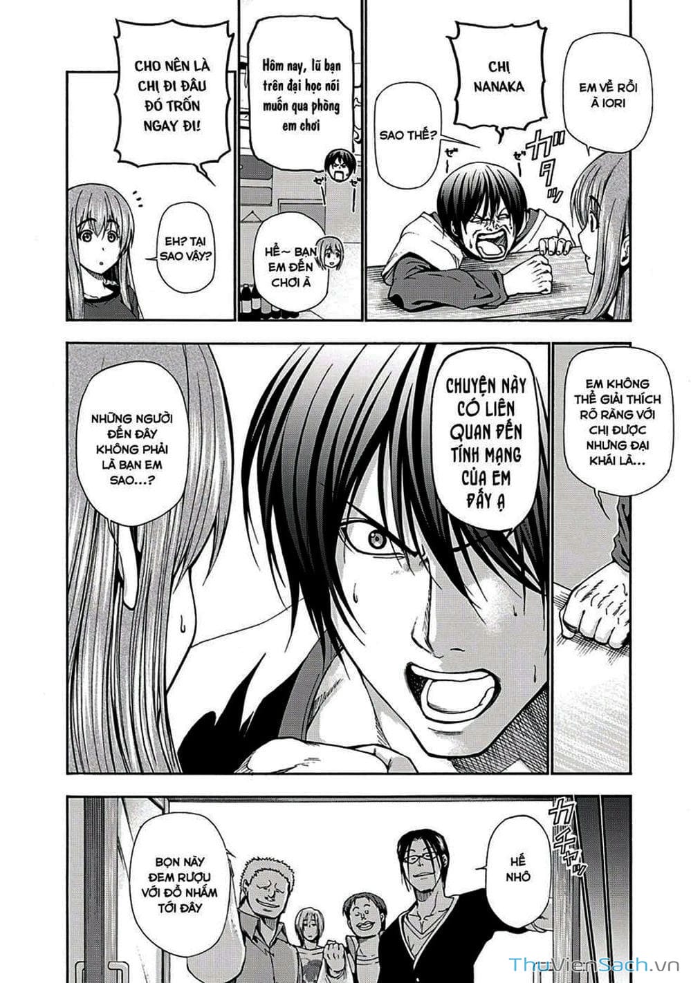 Truyện Tranh Cô Gái Thích Lặn - Grand Blue trang 3