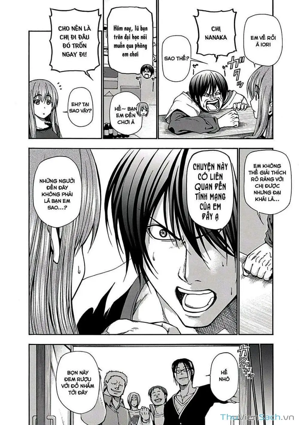 Truyện Tranh Cô Gái Thích Lặn - Grand Blue trang 3