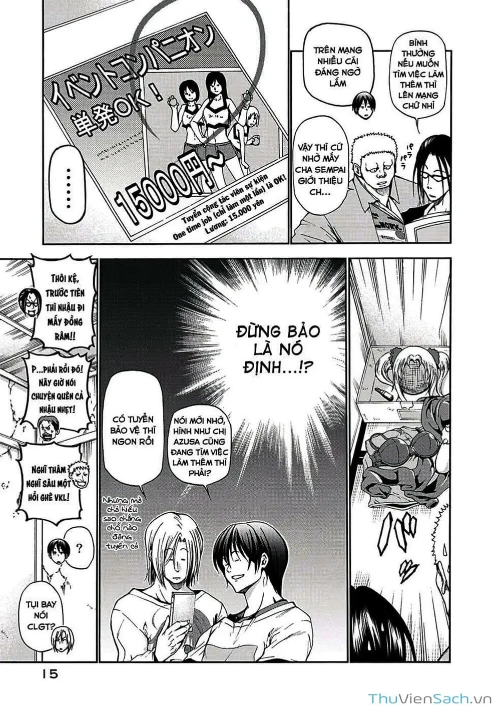 Truyện Tranh Cô Gái Thích Lặn - Grand Blue trang 3