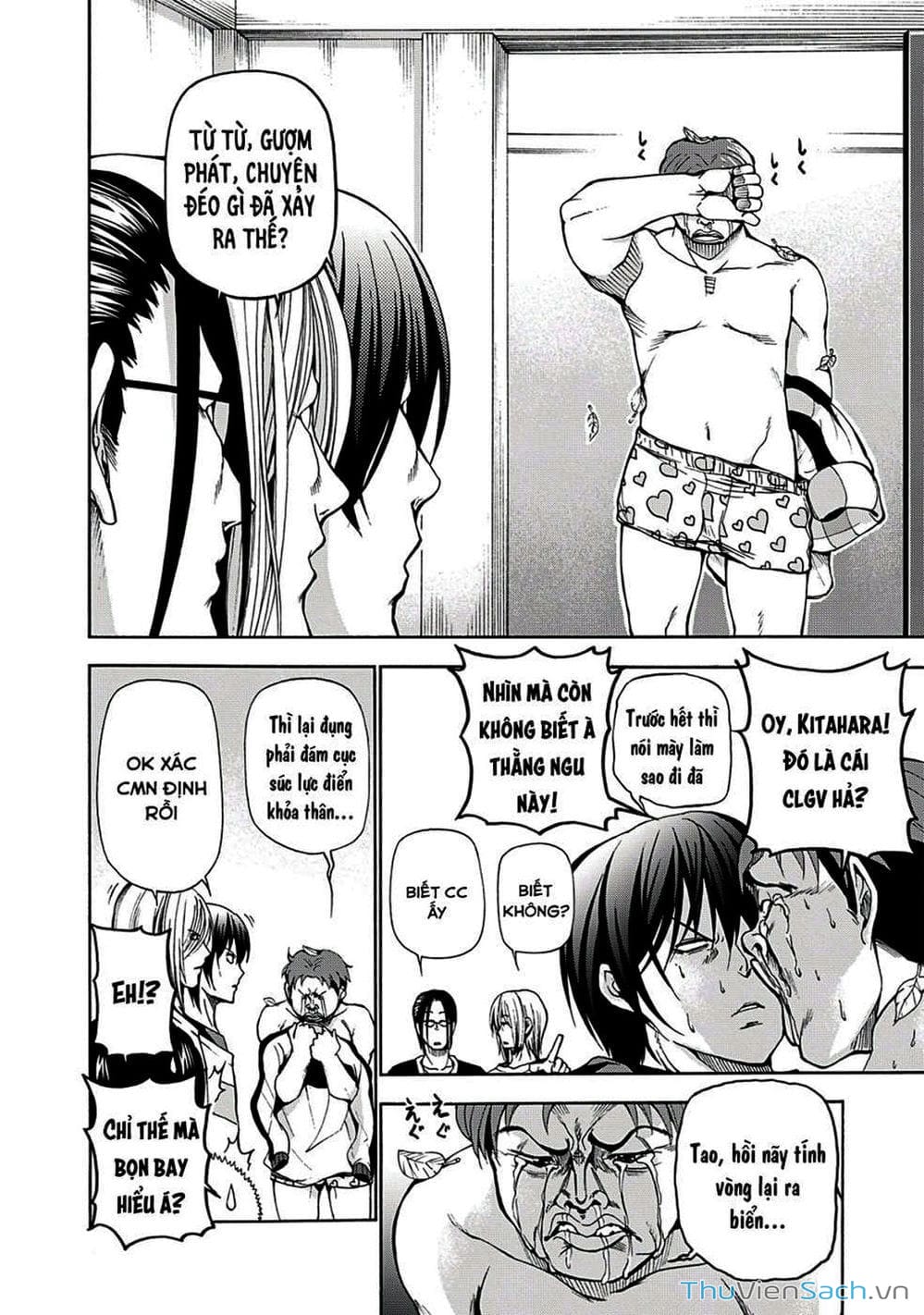 Truyện Tranh Cô Gái Thích Lặn - Grand Blue trang 3