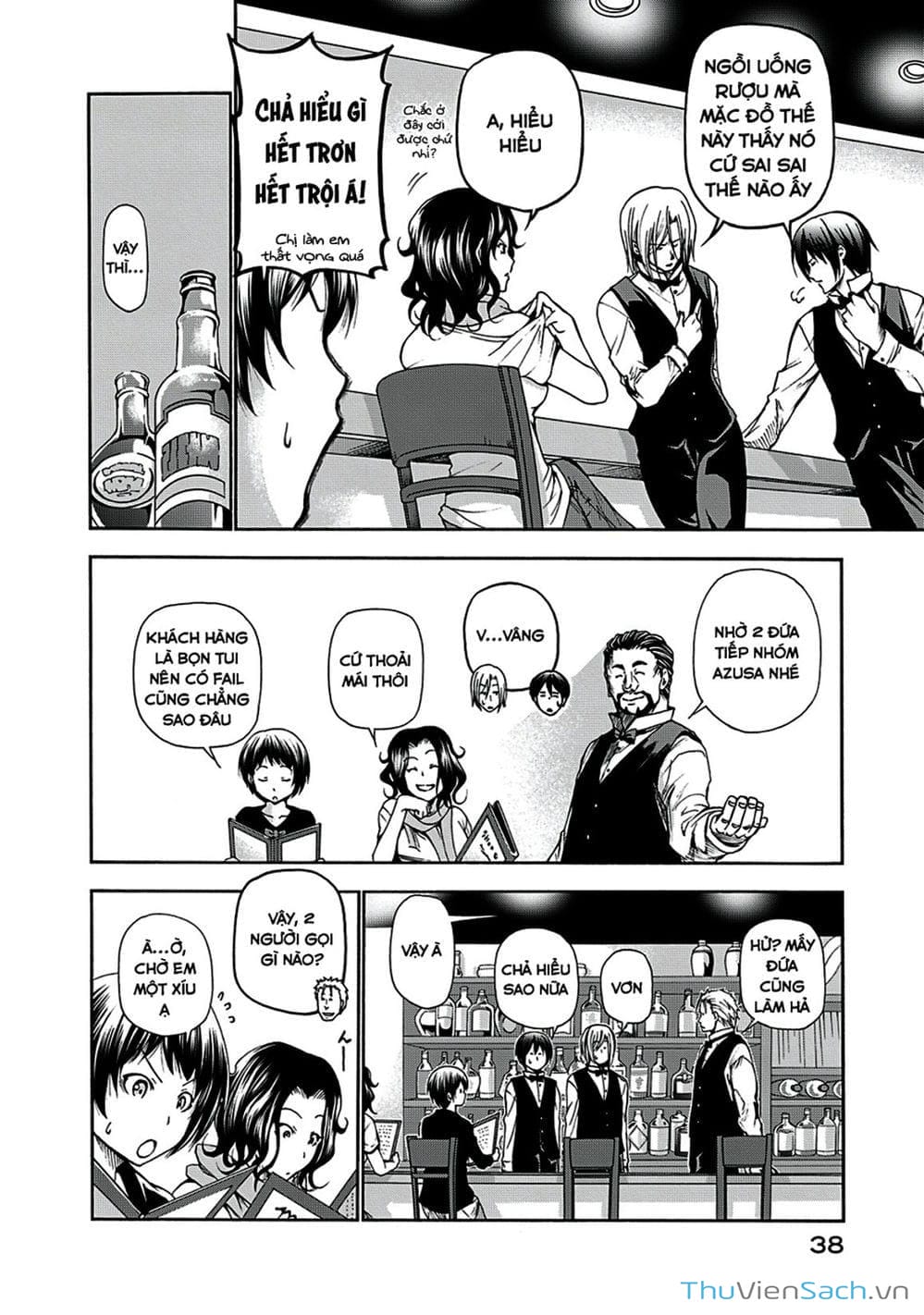 Truyện Tranh Cô Gái Thích Lặn - Grand Blue trang 3