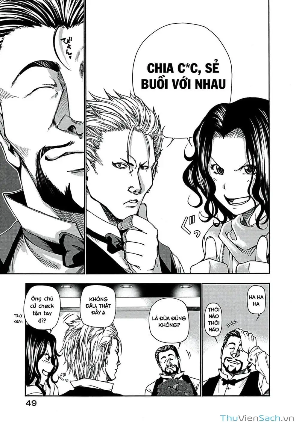 Truyện Tranh Cô Gái Thích Lặn - Grand Blue trang 3