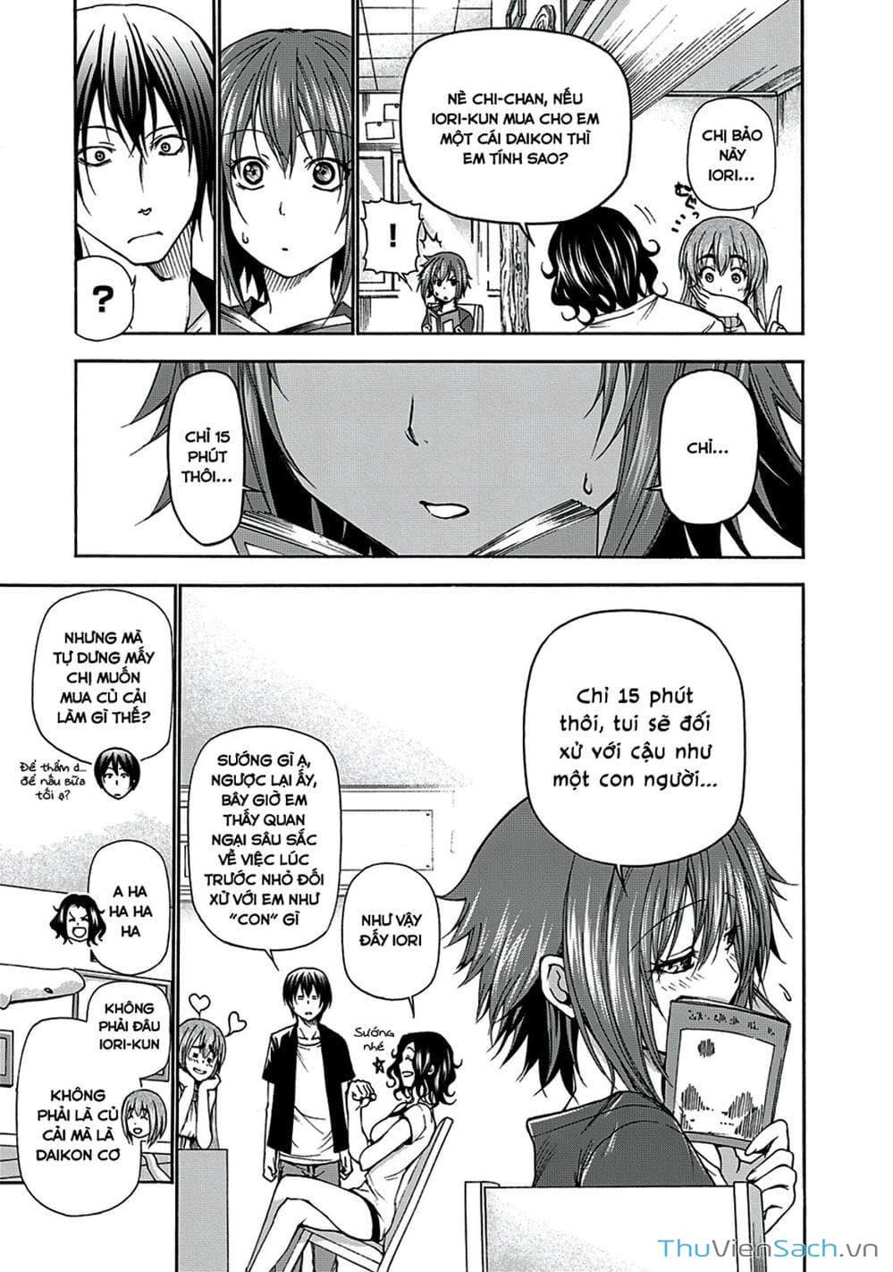 Truyện Tranh Cô Gái Thích Lặn - Grand Blue trang 3