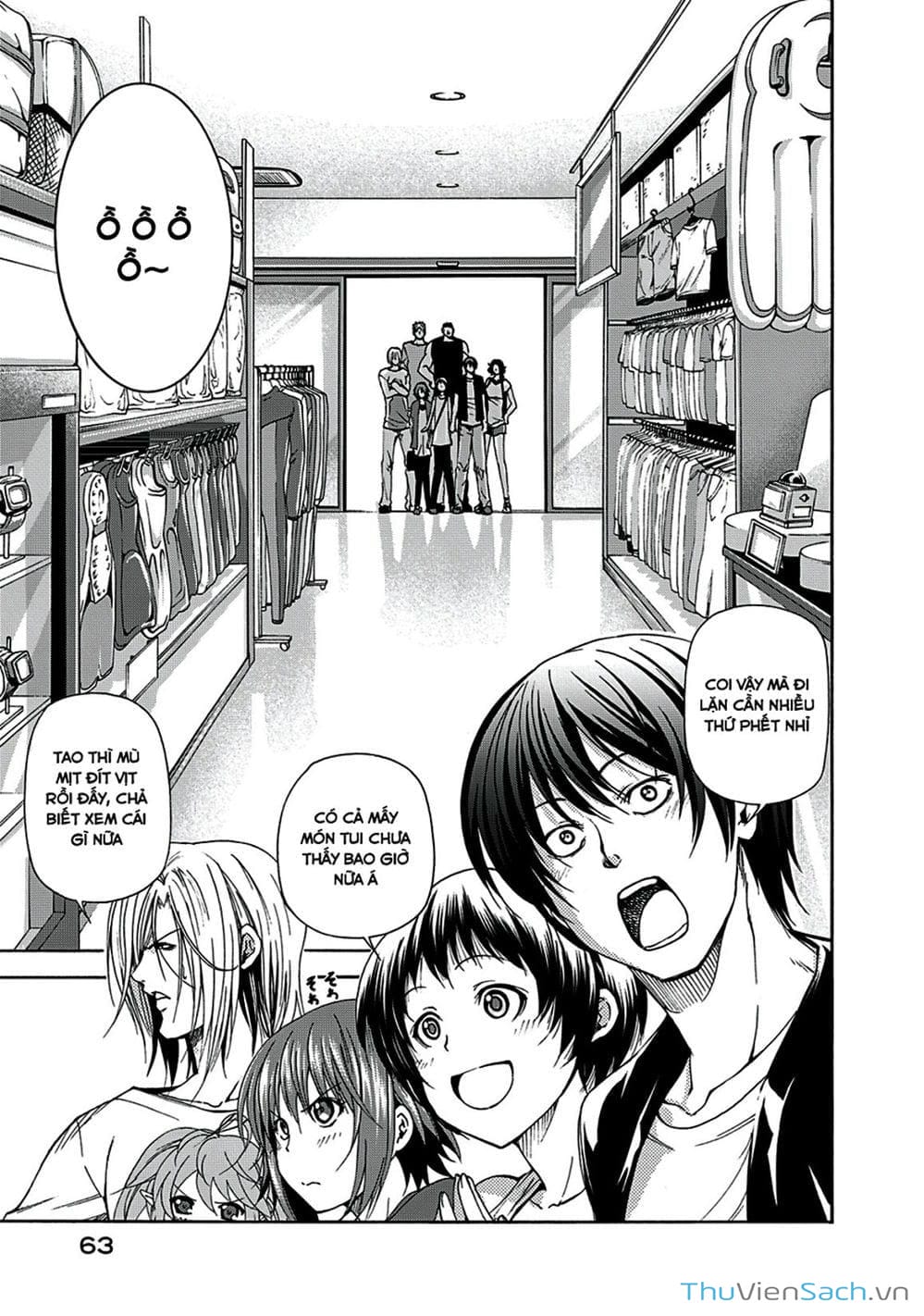 Truyện Tranh Cô Gái Thích Lặn - Grand Blue trang 3