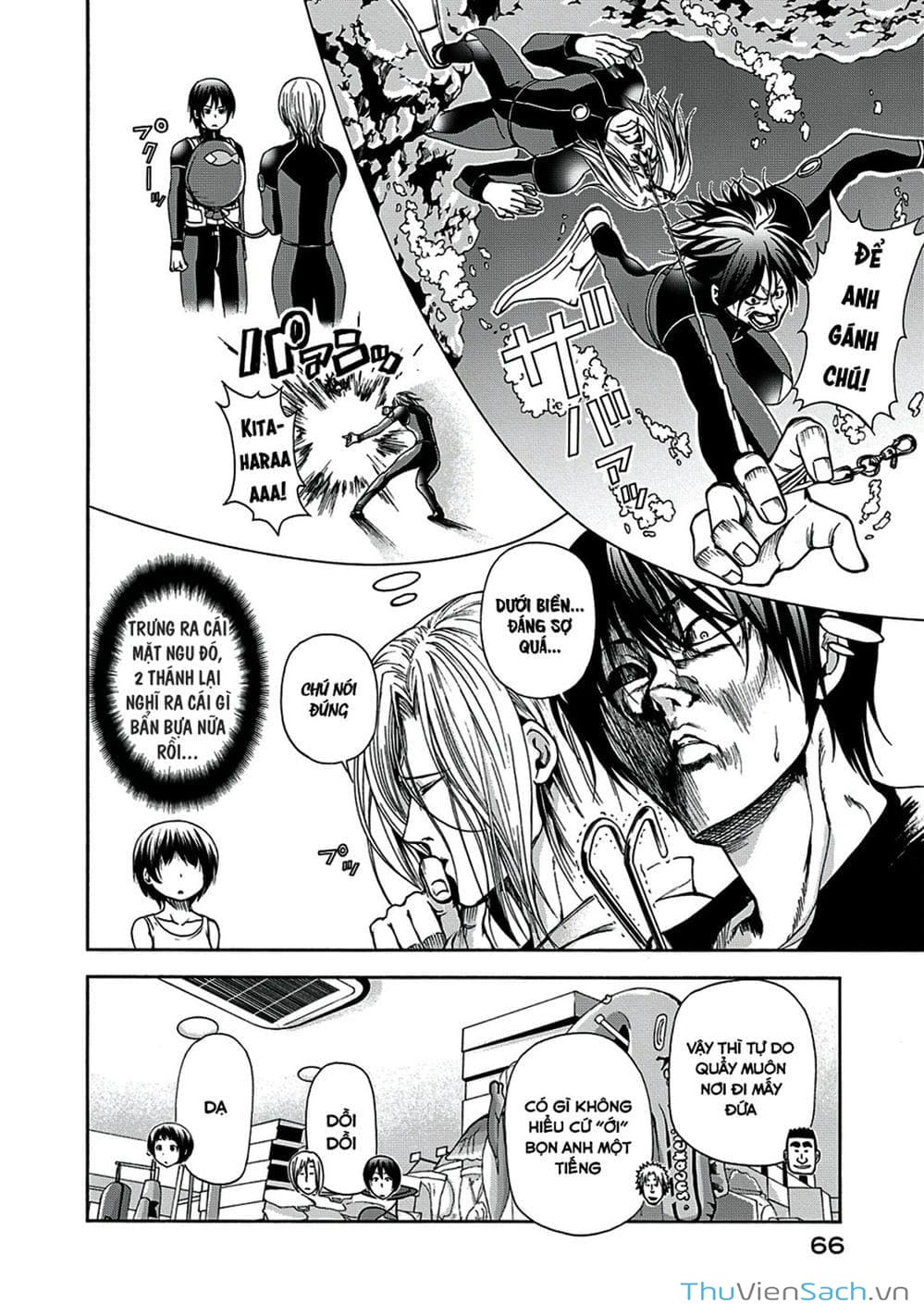 Truyện Tranh Cô Gái Thích Lặn - Grand Blue trang 3