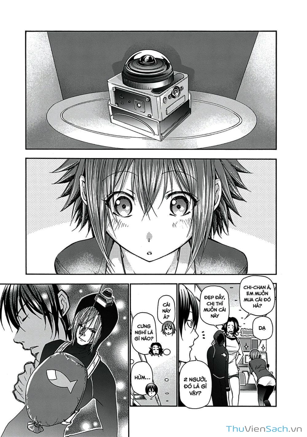 Truyện Tranh Cô Gái Thích Lặn - Grand Blue trang 3