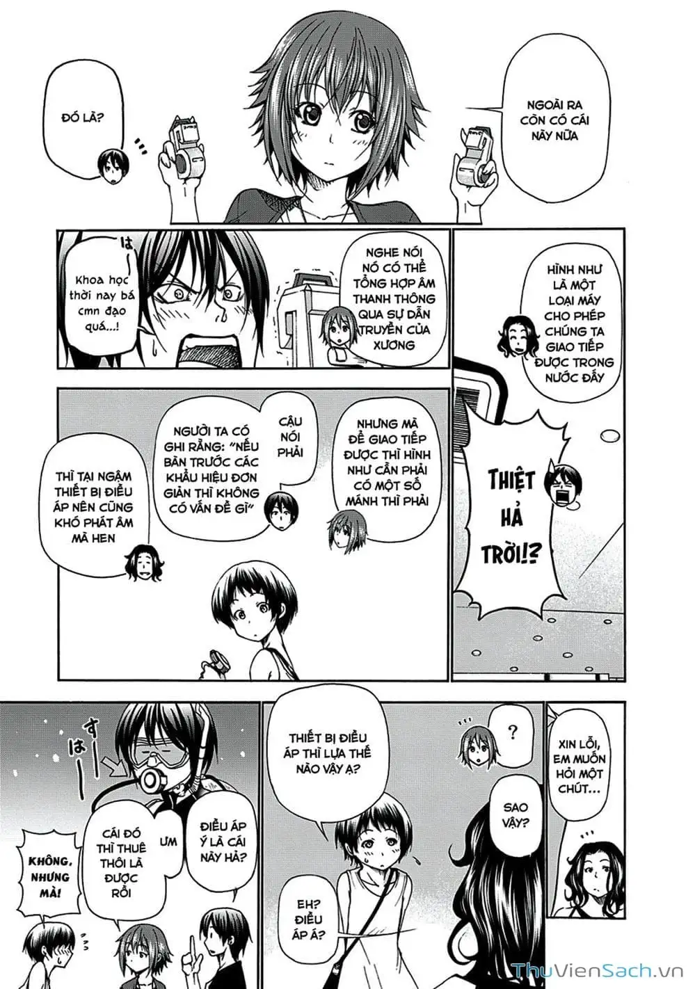 Truyện Tranh Cô Gái Thích Lặn - Grand Blue trang 3