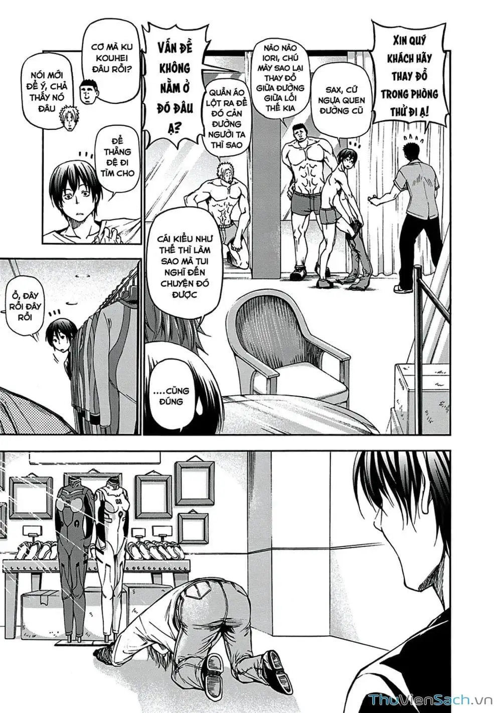 Truyện Tranh Cô Gái Thích Lặn - Grand Blue trang 3