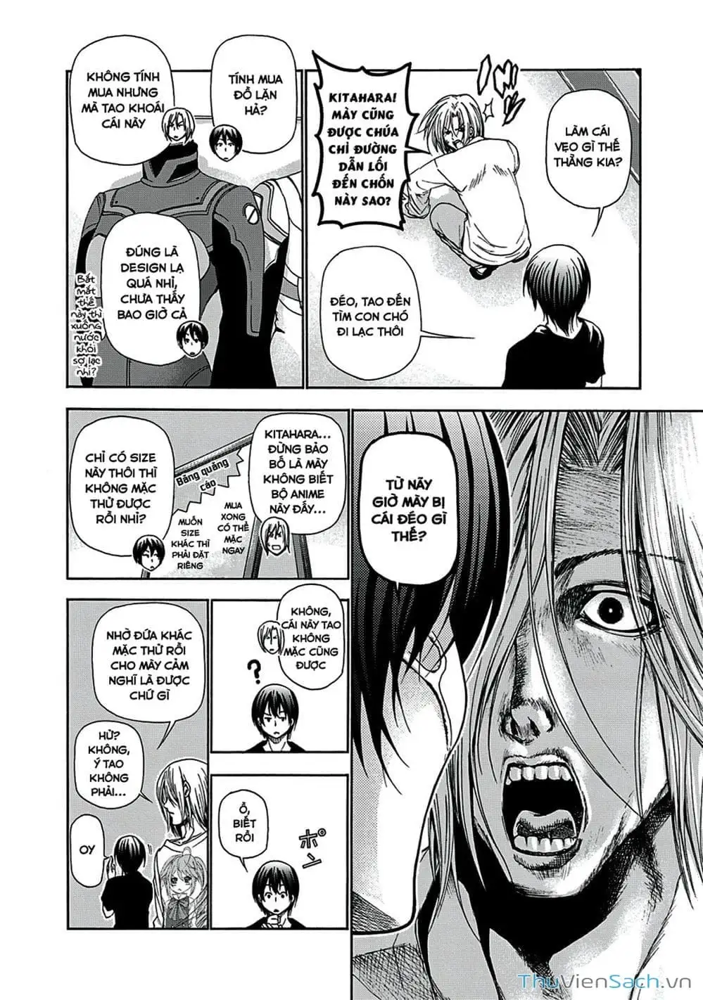 Truyện Tranh Cô Gái Thích Lặn - Grand Blue trang 3