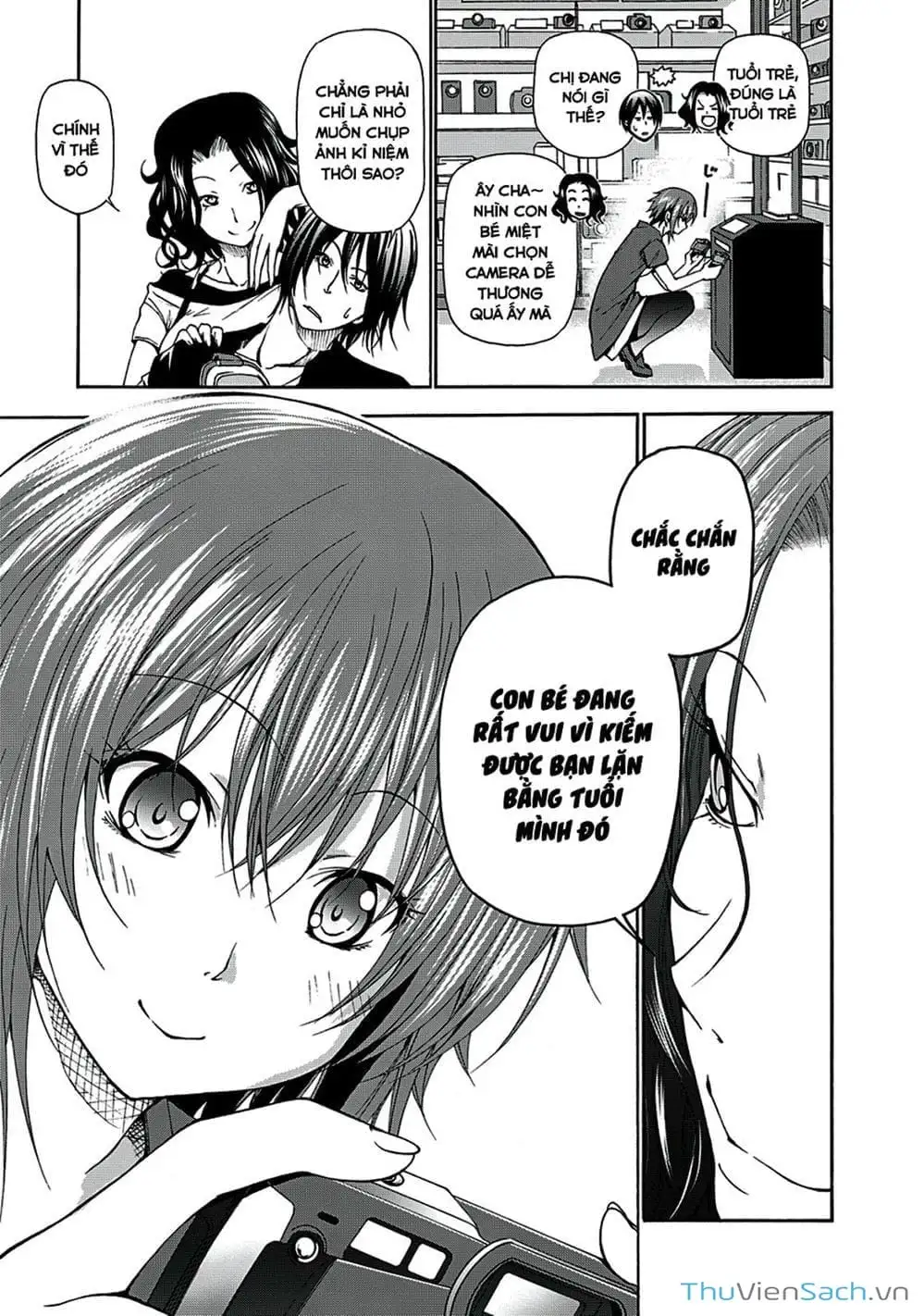 Truyện Tranh Cô Gái Thích Lặn - Grand Blue trang 3