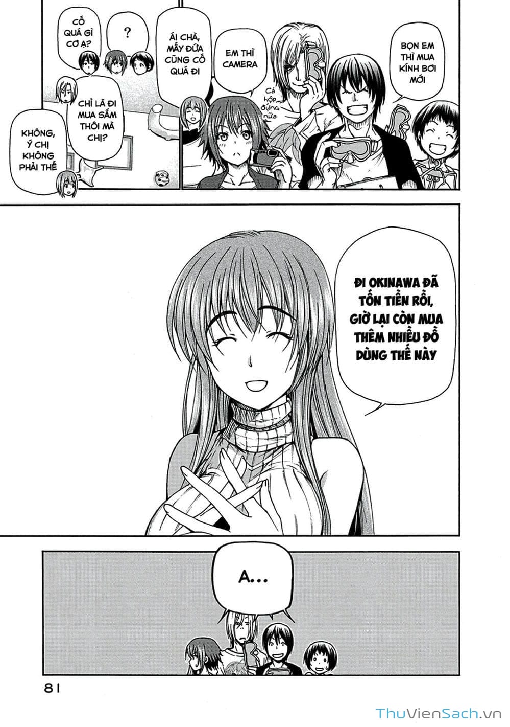 Truyện Tranh Cô Gái Thích Lặn - Grand Blue trang 3