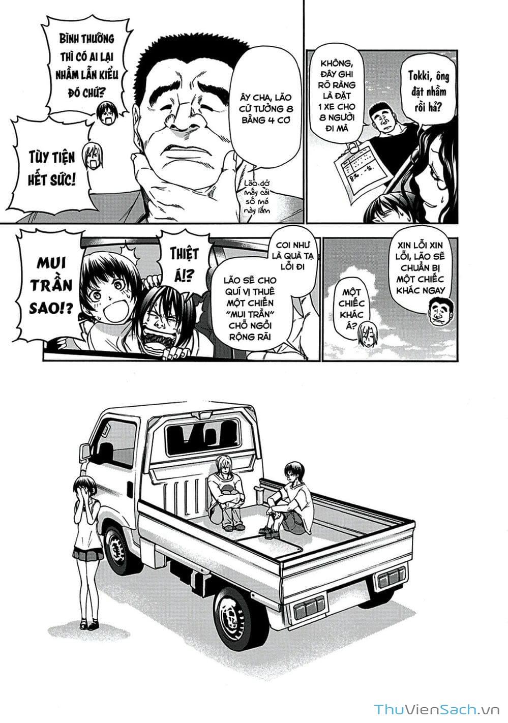 Truyện Tranh Cô Gái Thích Lặn - Grand Blue trang 3