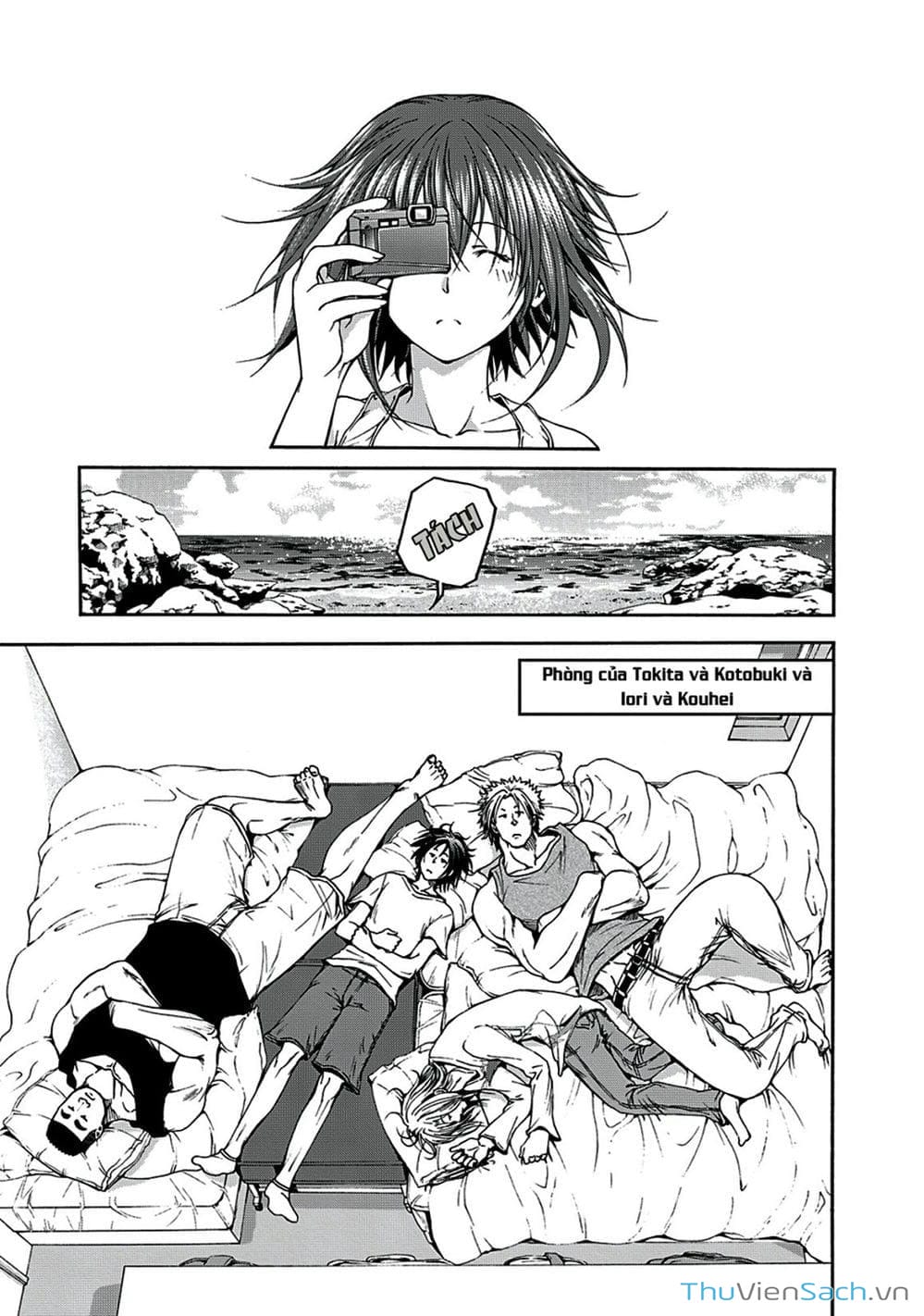 Truyện Tranh Cô Gái Thích Lặn - Grand Blue trang 3