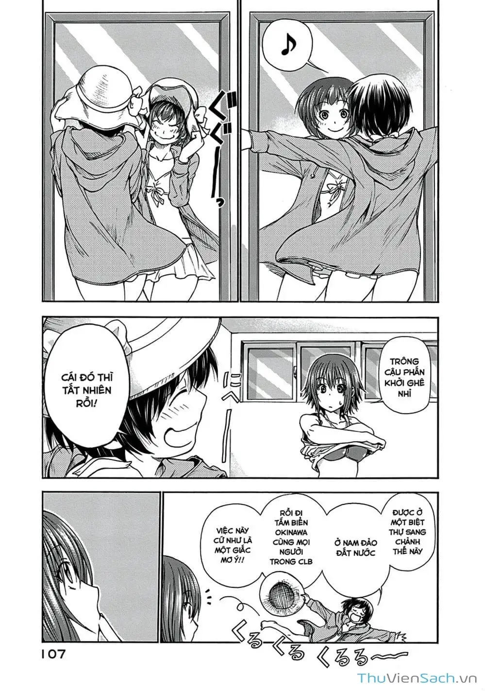 Truyện Tranh Cô Gái Thích Lặn - Grand Blue trang 3