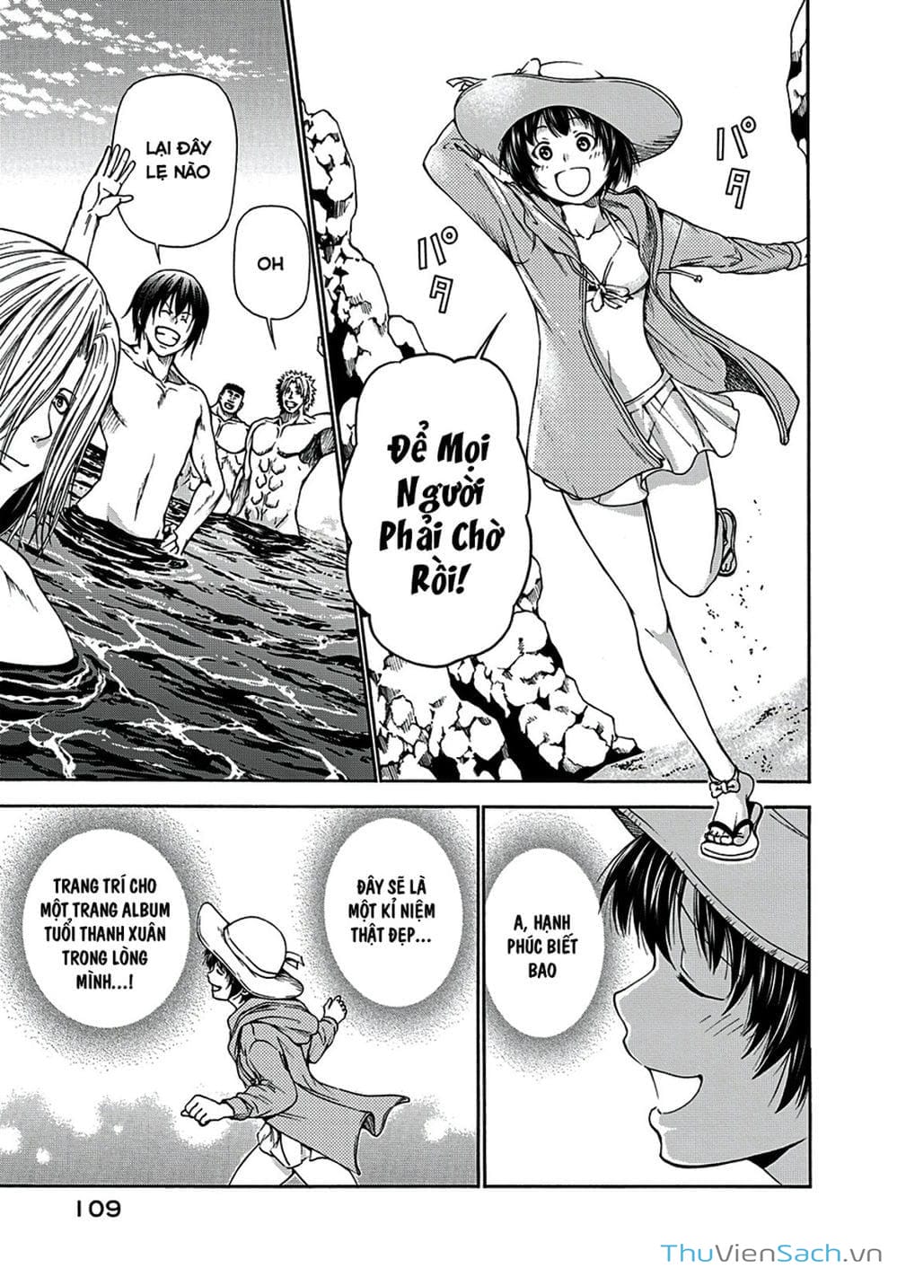 Truyện Tranh Cô Gái Thích Lặn - Grand Blue trang 3