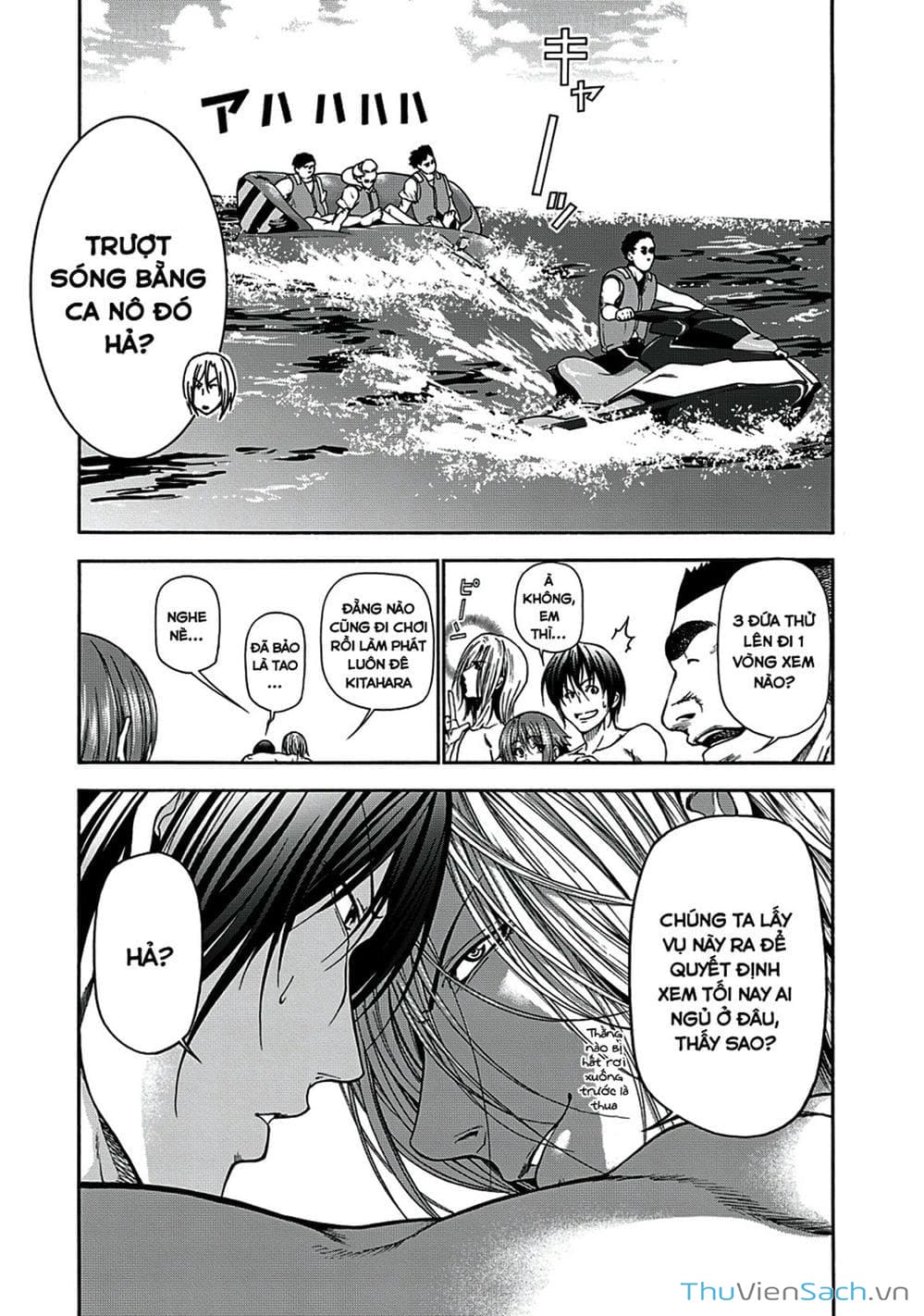 Truyện Tranh Cô Gái Thích Lặn - Grand Blue trang 3