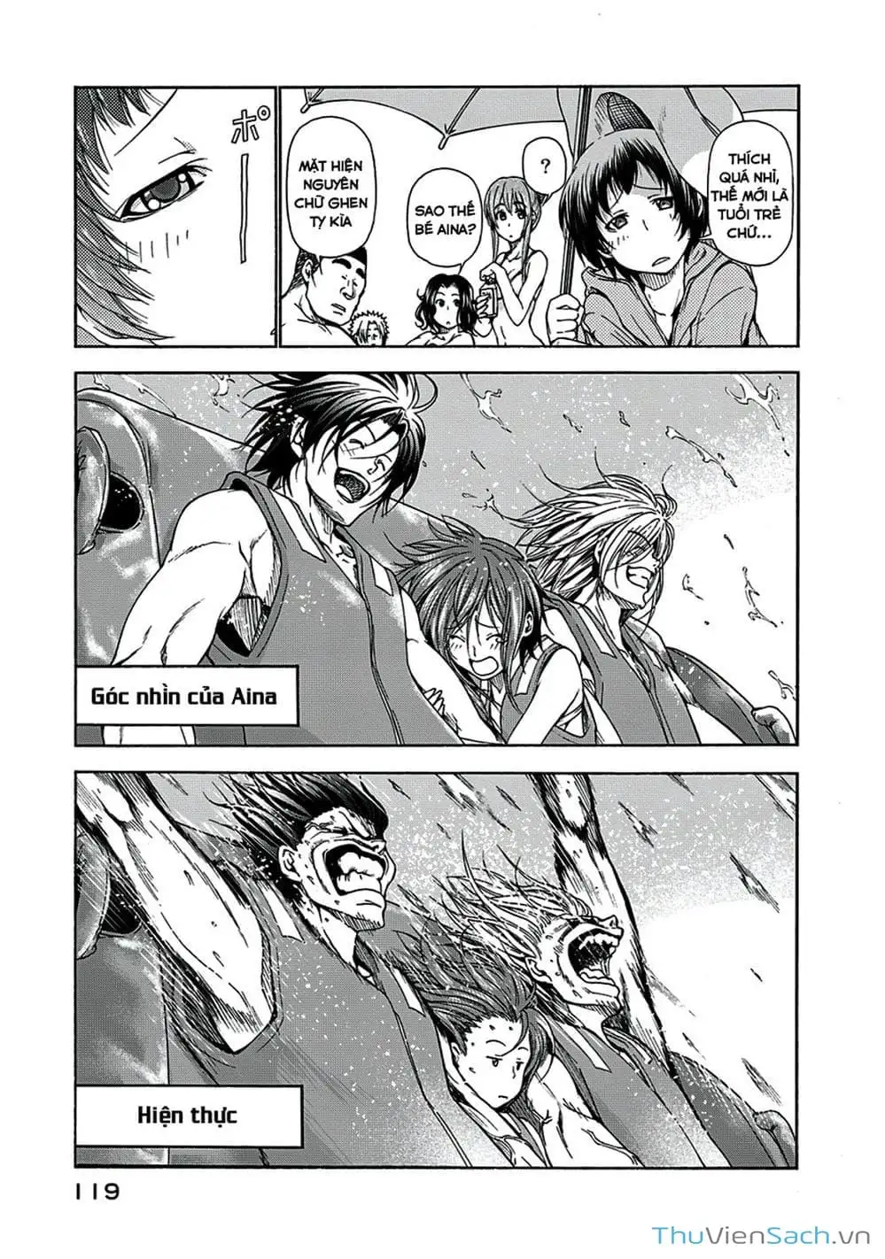 Truyện Tranh Cô Gái Thích Lặn - Grand Blue trang 3