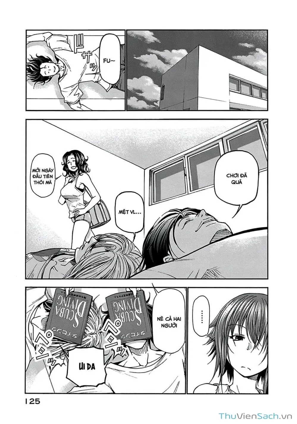 Truyện Tranh Cô Gái Thích Lặn - Grand Blue trang 3