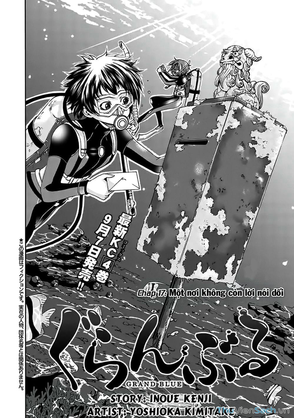 Truyện Tranh Cô Gái Thích Lặn - Grand Blue trang 3