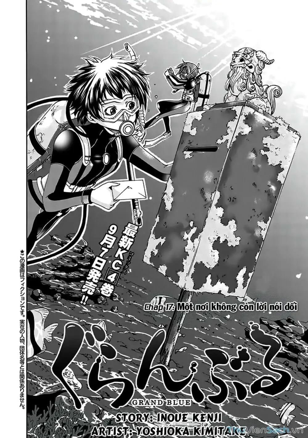 Truyện Tranh Cô Gái Thích Lặn - Grand Blue trang 3