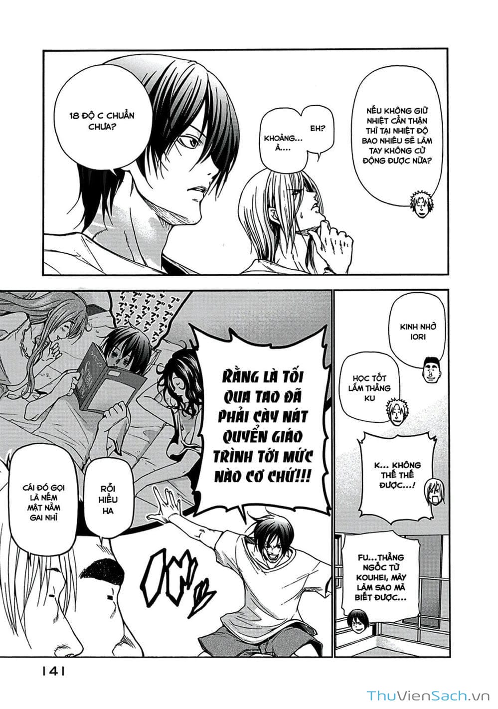 Truyện Tranh Cô Gái Thích Lặn - Grand Blue trang 3