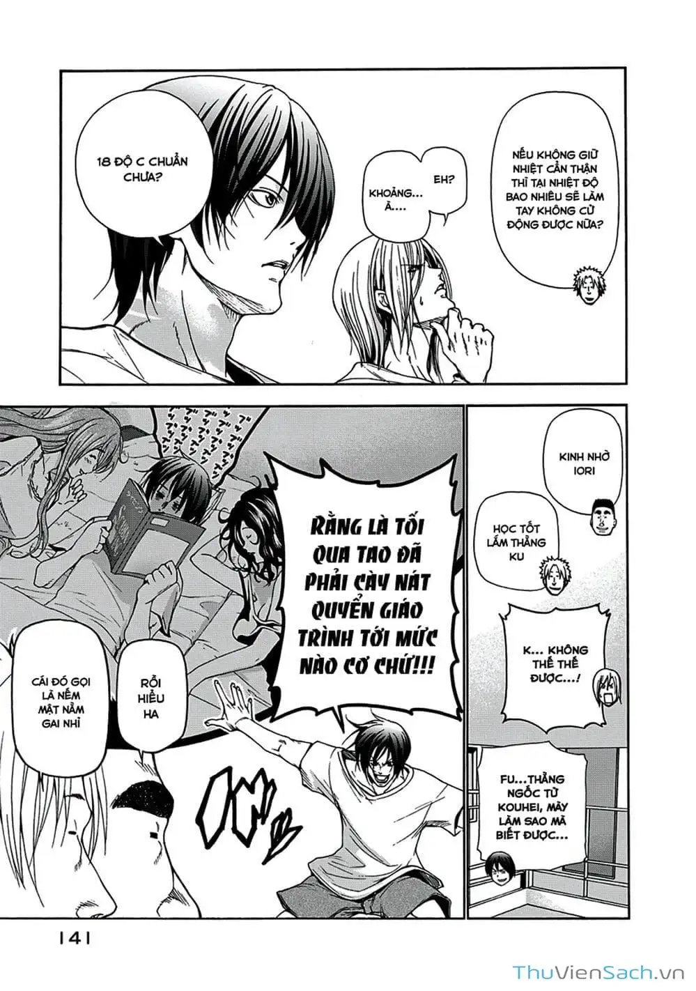 Truyện Tranh Cô Gái Thích Lặn - Grand Blue trang 3