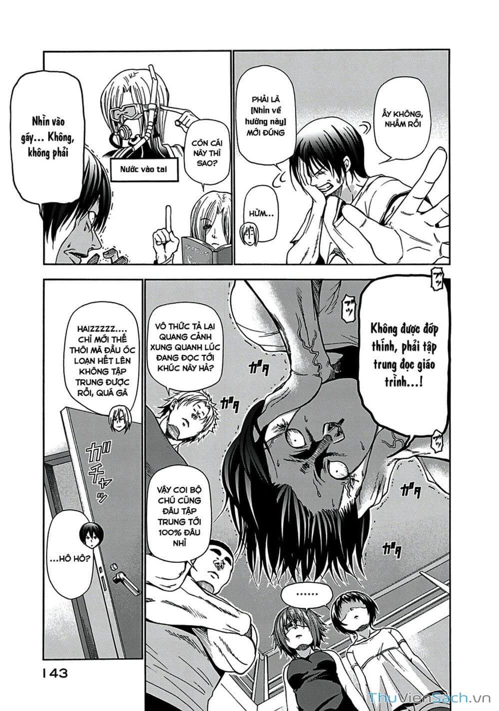 Truyện Tranh Cô Gái Thích Lặn - Grand Blue trang 3