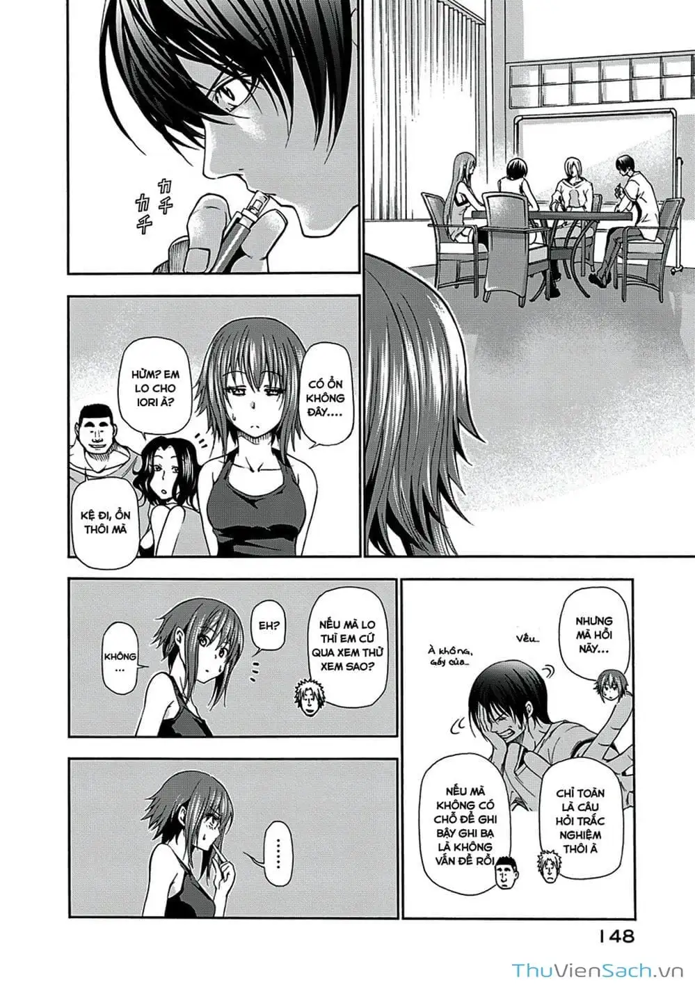 Truyện Tranh Cô Gái Thích Lặn - Grand Blue trang 3