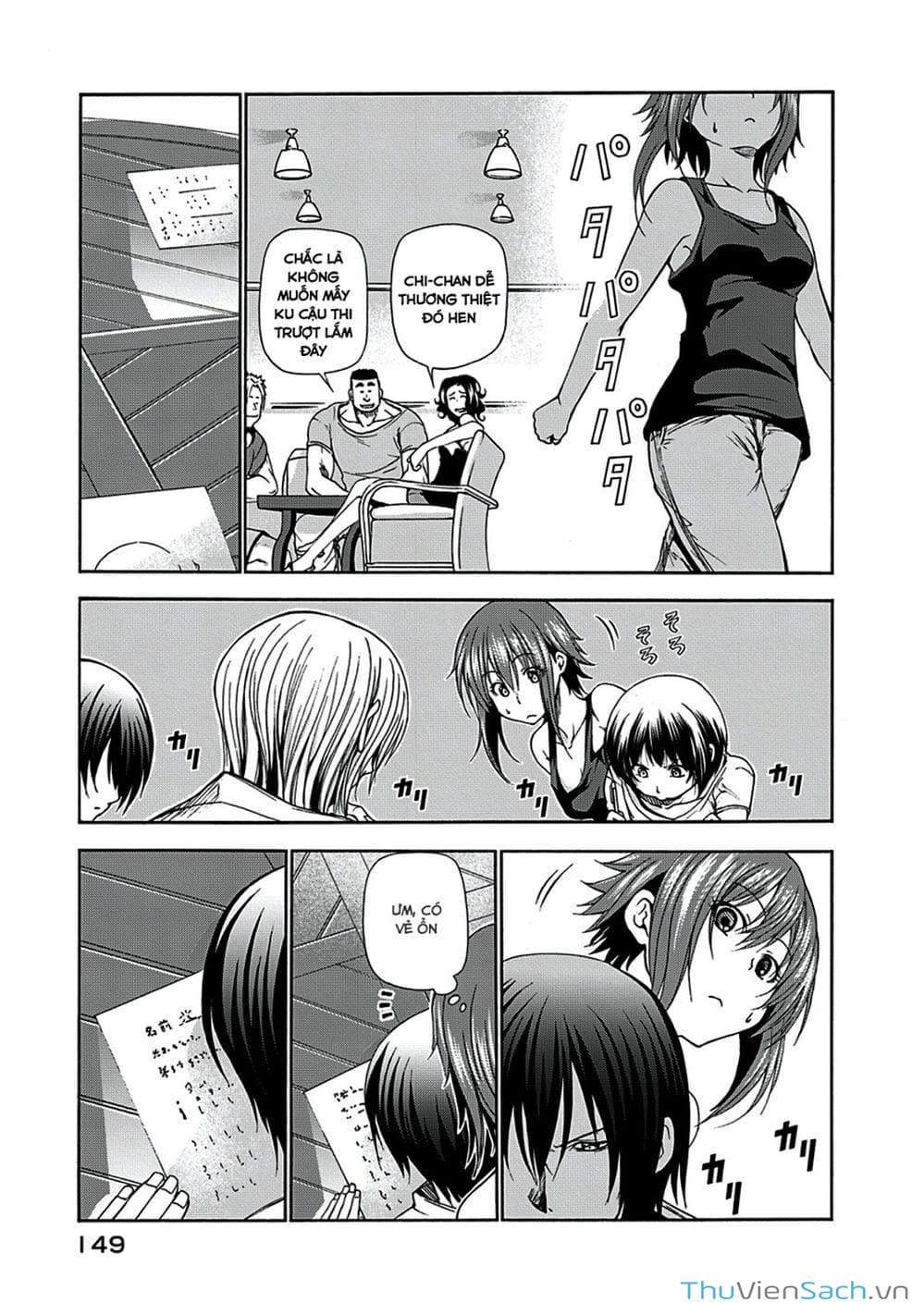 Truyện Tranh Cô Gái Thích Lặn - Grand Blue trang 3