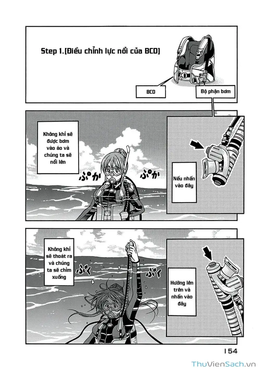 Truyện Tranh Cô Gái Thích Lặn - Grand Blue trang 3