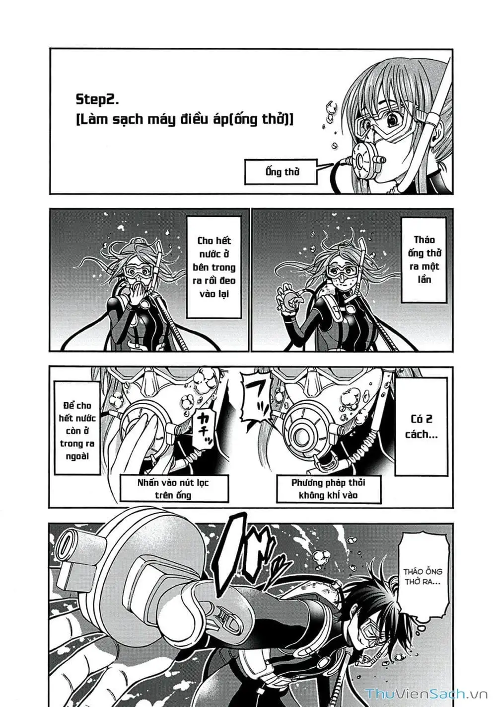 Truyện Tranh Cô Gái Thích Lặn - Grand Blue trang 3