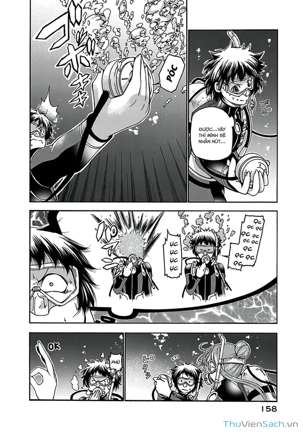 Truyện Tranh Cô Gái Thích Lặn - Grand Blue trang 3