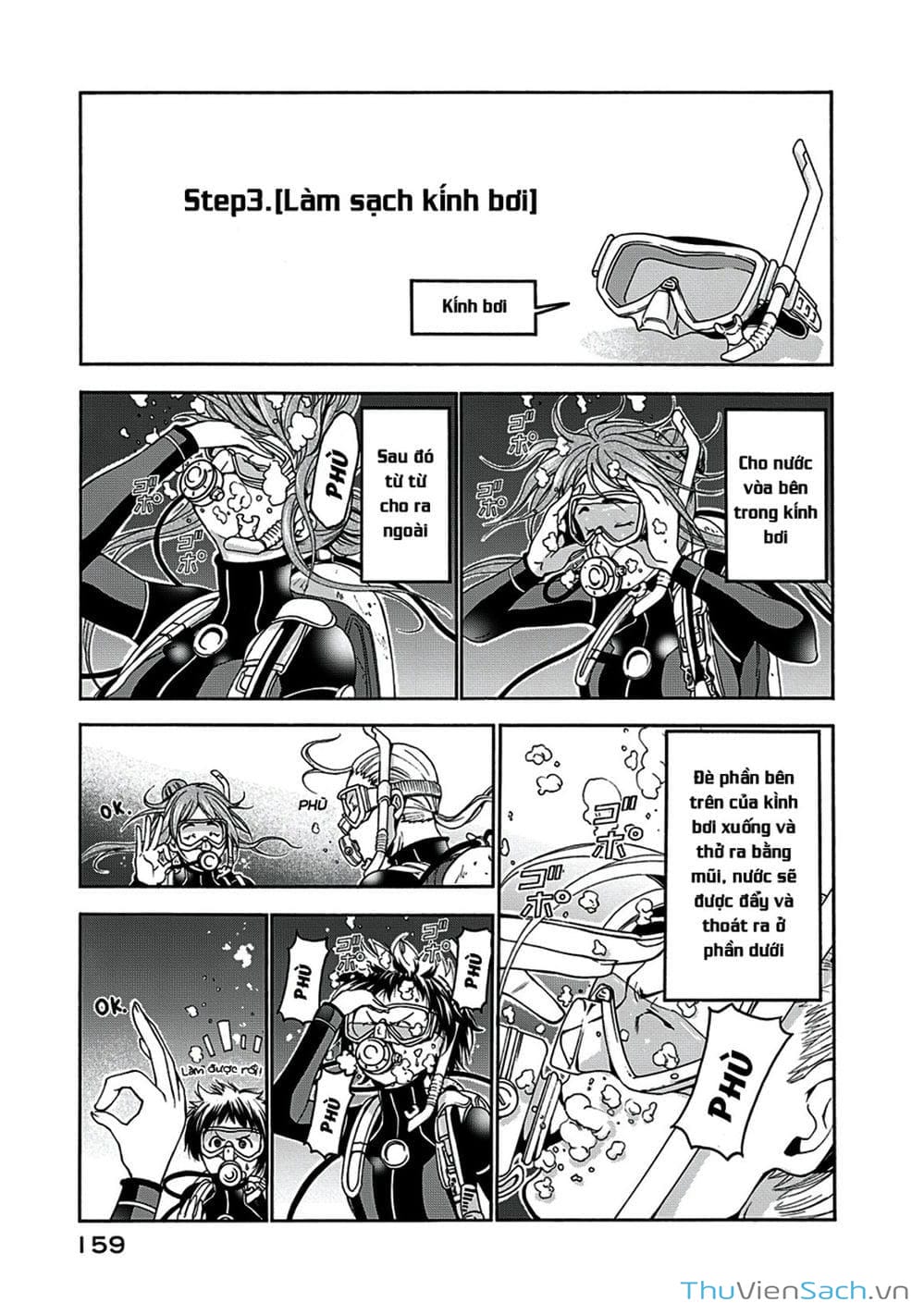 Truyện Tranh Cô Gái Thích Lặn - Grand Blue trang 3