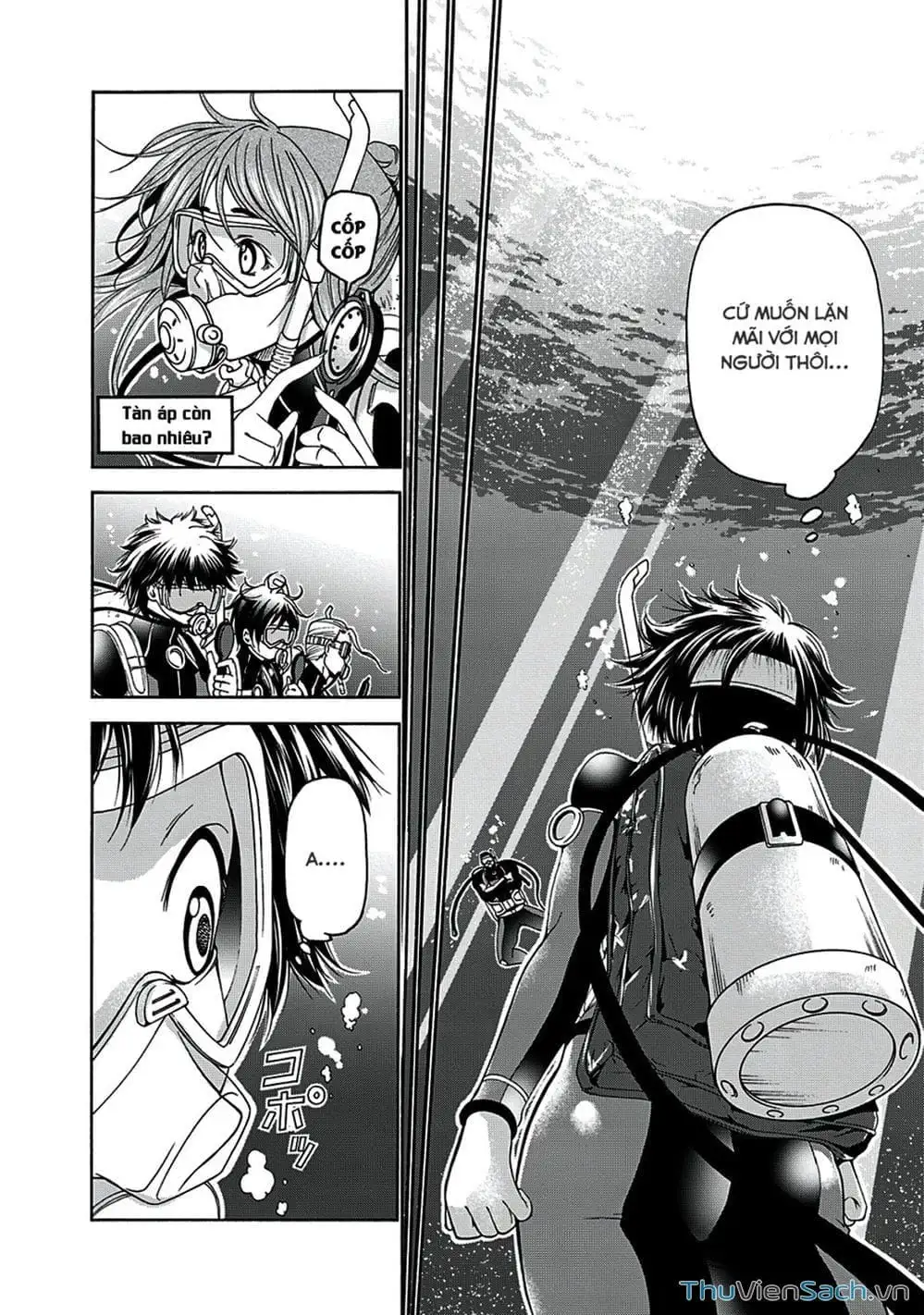 Truyện Tranh Cô Gái Thích Lặn - Grand Blue trang 3