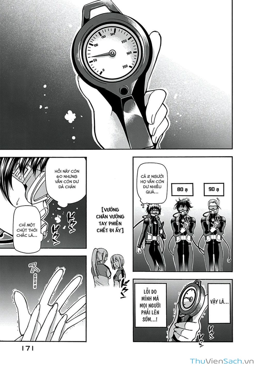 Truyện Tranh Cô Gái Thích Lặn - Grand Blue trang 3