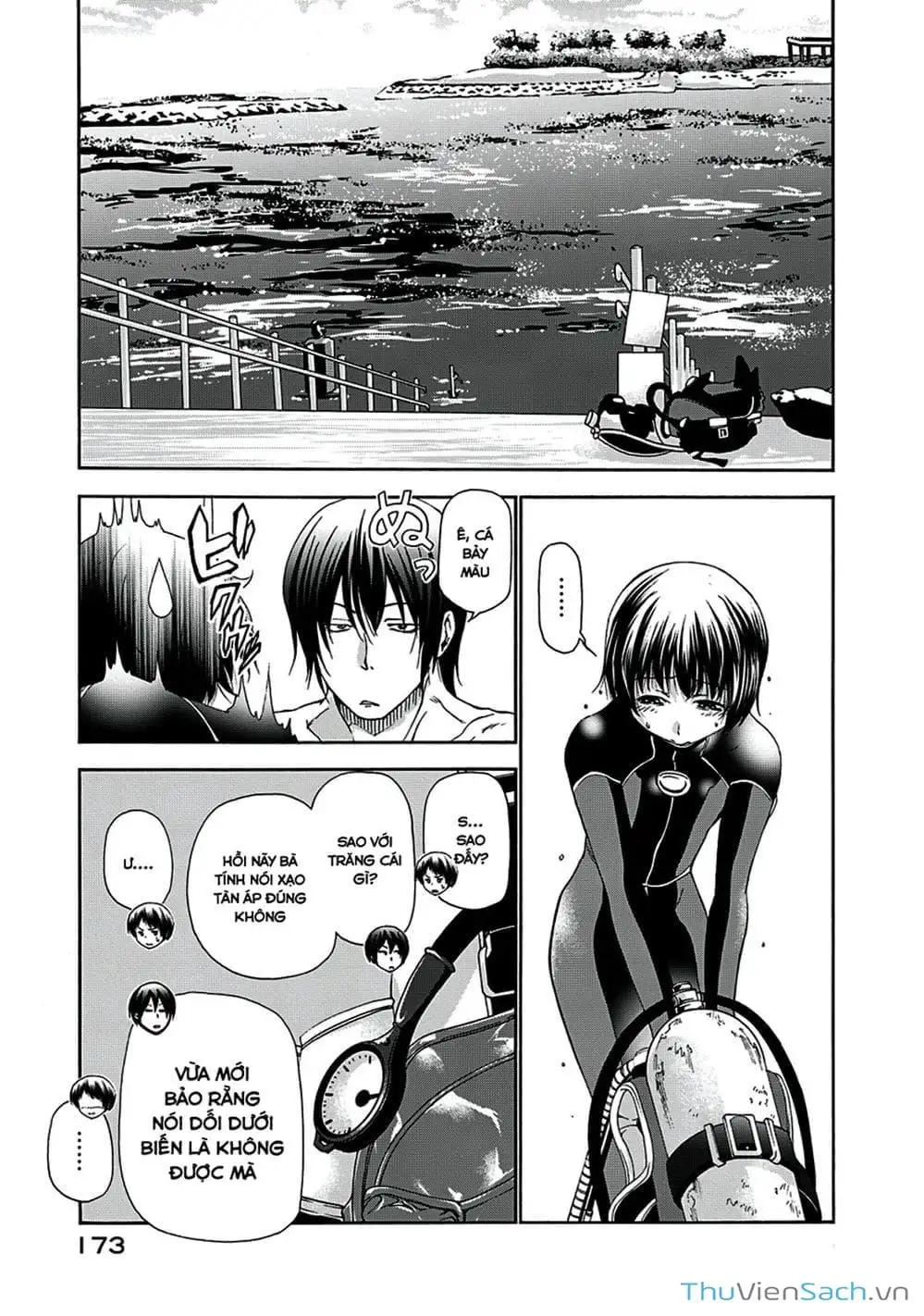 Truyện Tranh Cô Gái Thích Lặn - Grand Blue trang 3