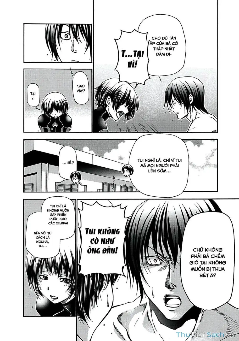 Truyện Tranh Cô Gái Thích Lặn - Grand Blue trang 3