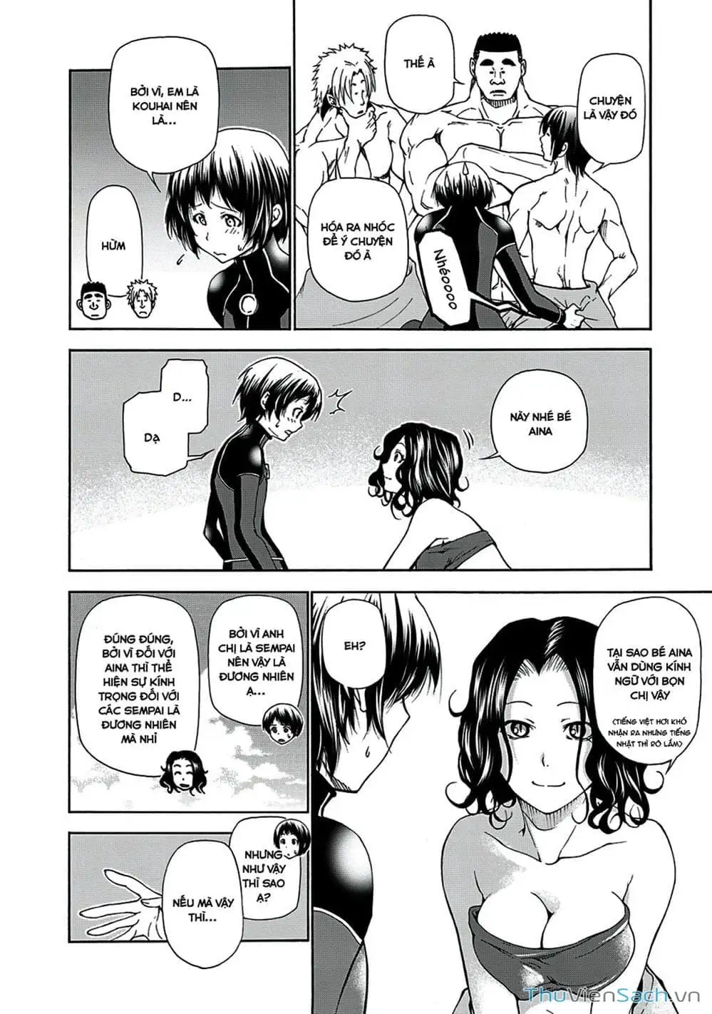 Truyện Tranh Cô Gái Thích Lặn - Grand Blue trang 3