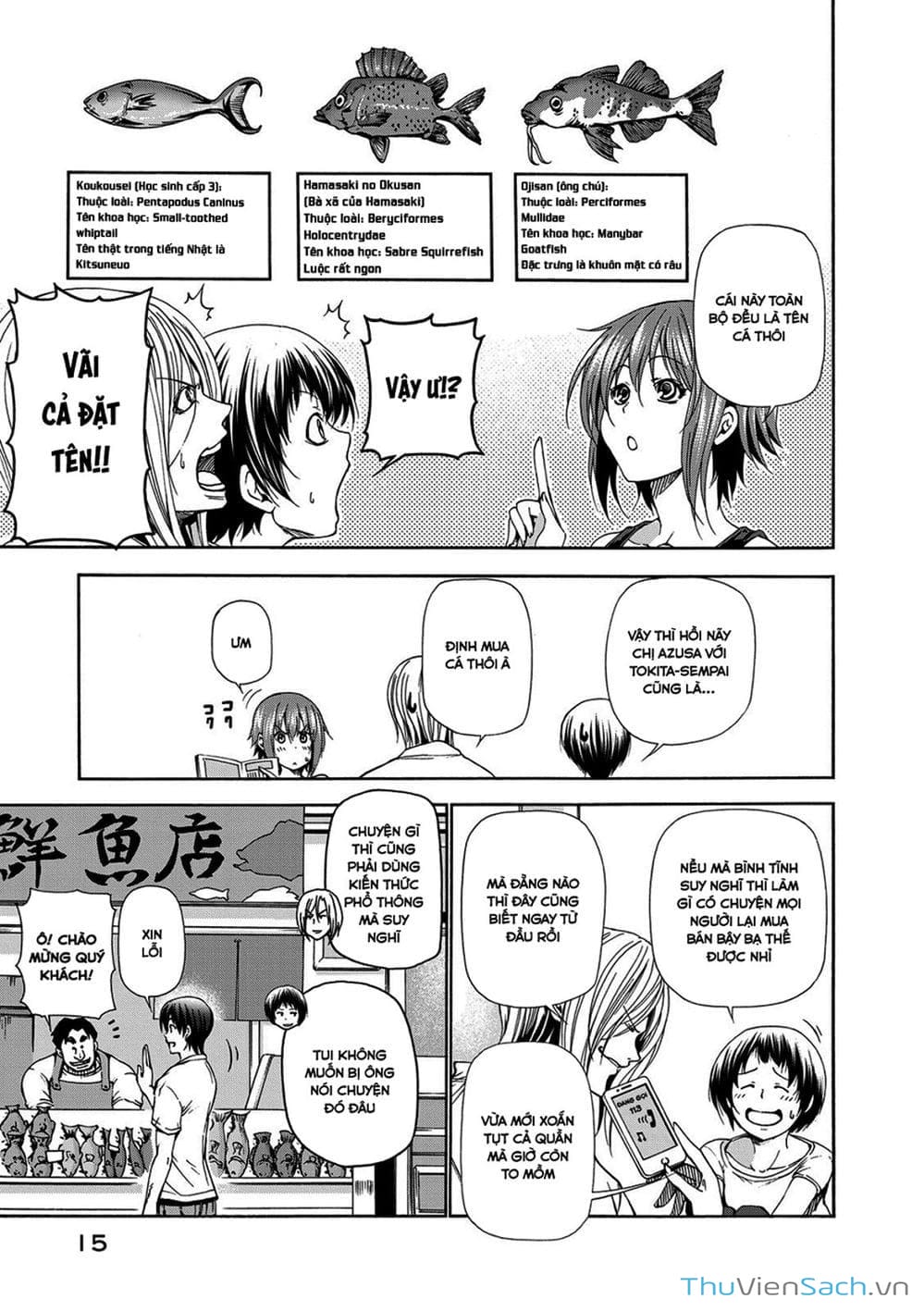 Truyện Tranh Cô Gái Thích Lặn - Grand Blue trang 3