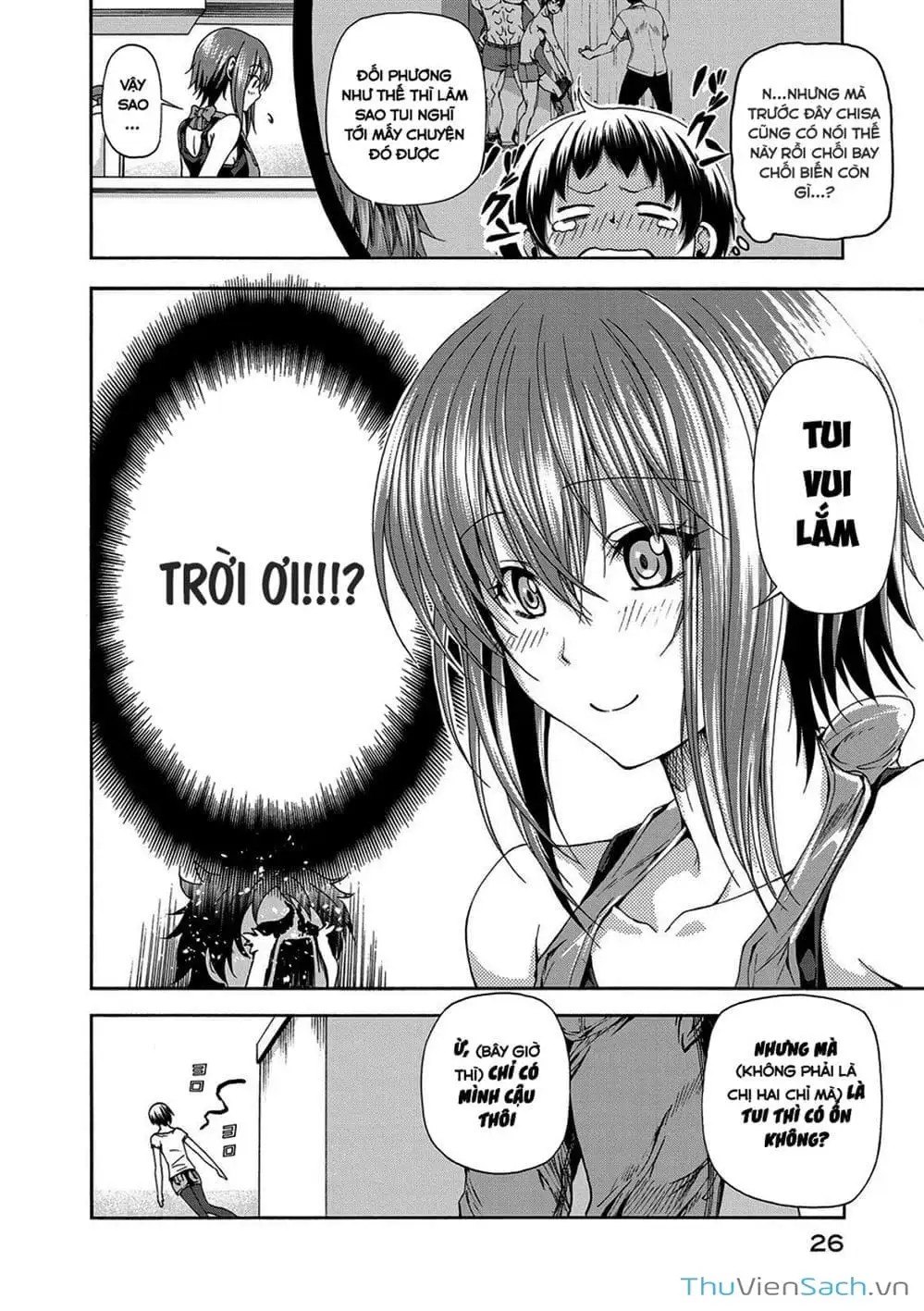 Truyện Tranh Cô Gái Thích Lặn - Grand Blue trang 3