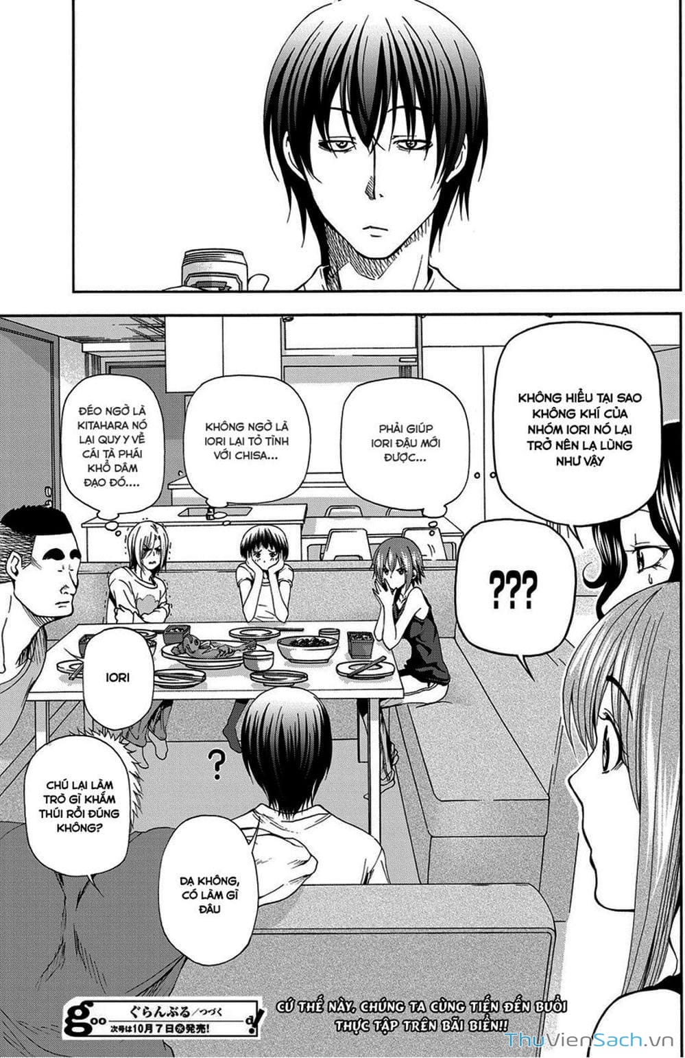 Truyện Tranh Cô Gái Thích Lặn - Grand Blue trang 3