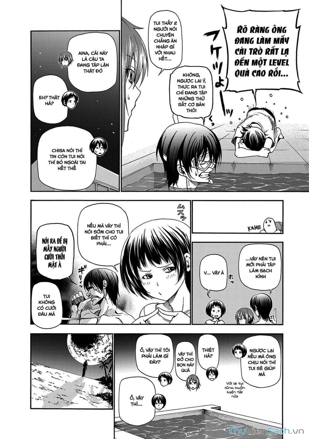 Truyện Tranh Cô Gái Thích Lặn - Grand Blue trang 3