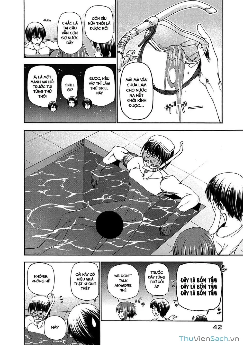 Truyện Tranh Cô Gái Thích Lặn - Grand Blue trang 3