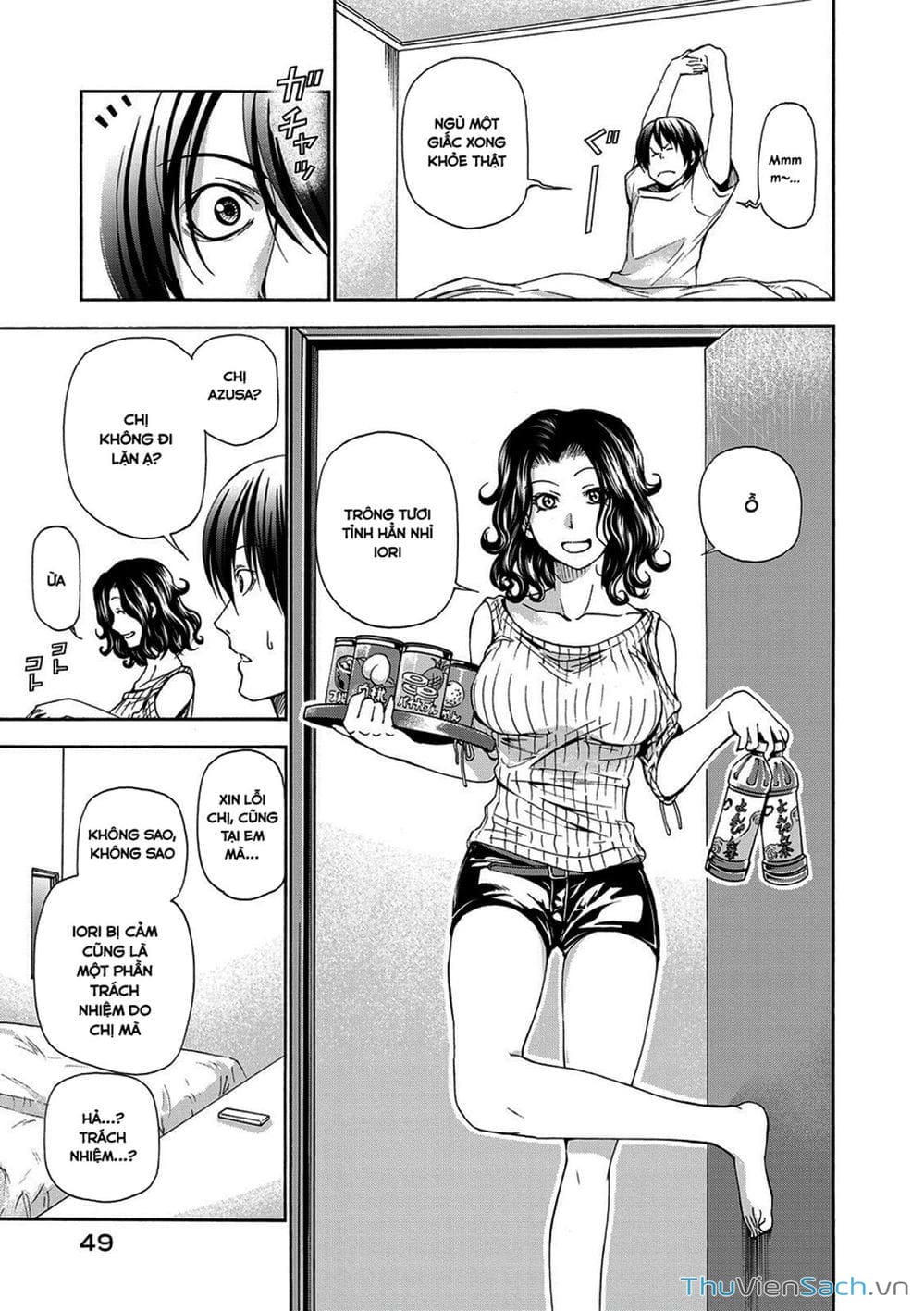 Truyện Tranh Cô Gái Thích Lặn - Grand Blue trang 3